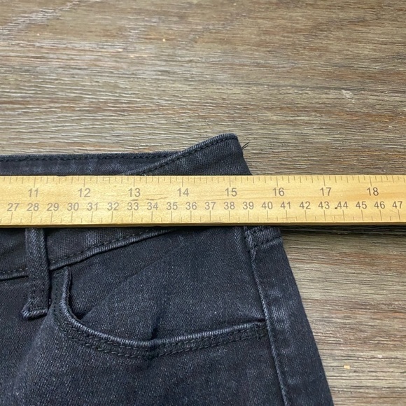 Old Navy High-Waisted Rockstar Super-Skinny Ankle Jeans Size 12 Black - Picture 3 of 7
